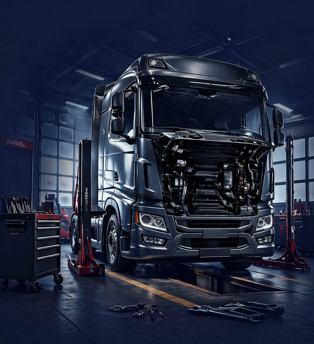 Truck garage Basingstoke